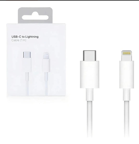 Cable + Cabezal USB-C - Lightning