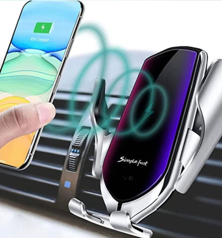 Soporte Cargador Car Wireless Carga Rapida Smart Sensor R1